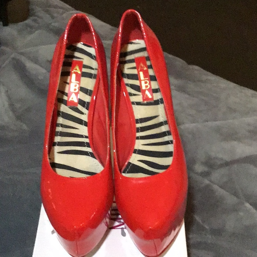 Red Alba 6 inch Stilettos